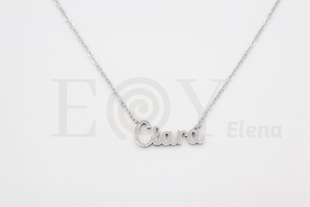 Collar de nombre "Clara"