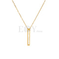 Collar barra nacar acero