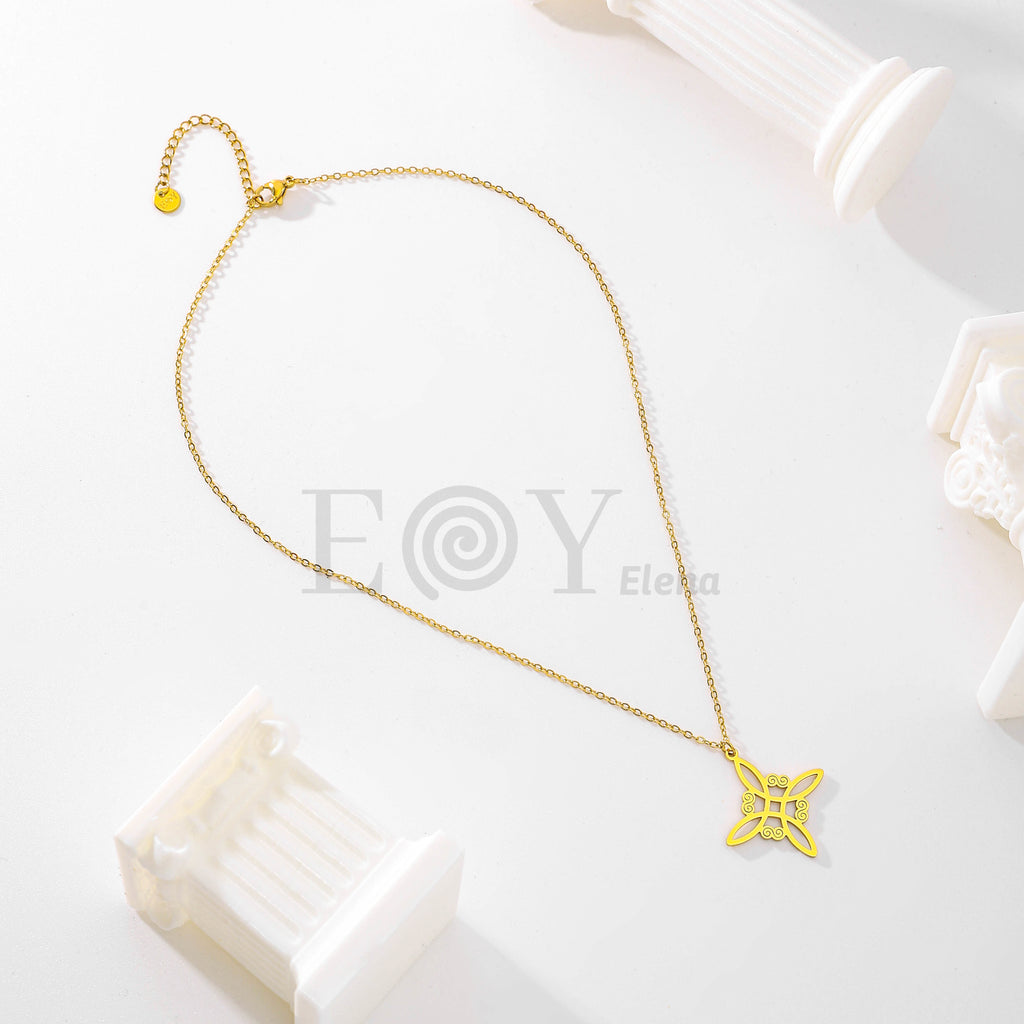 Collar nudo de bruja