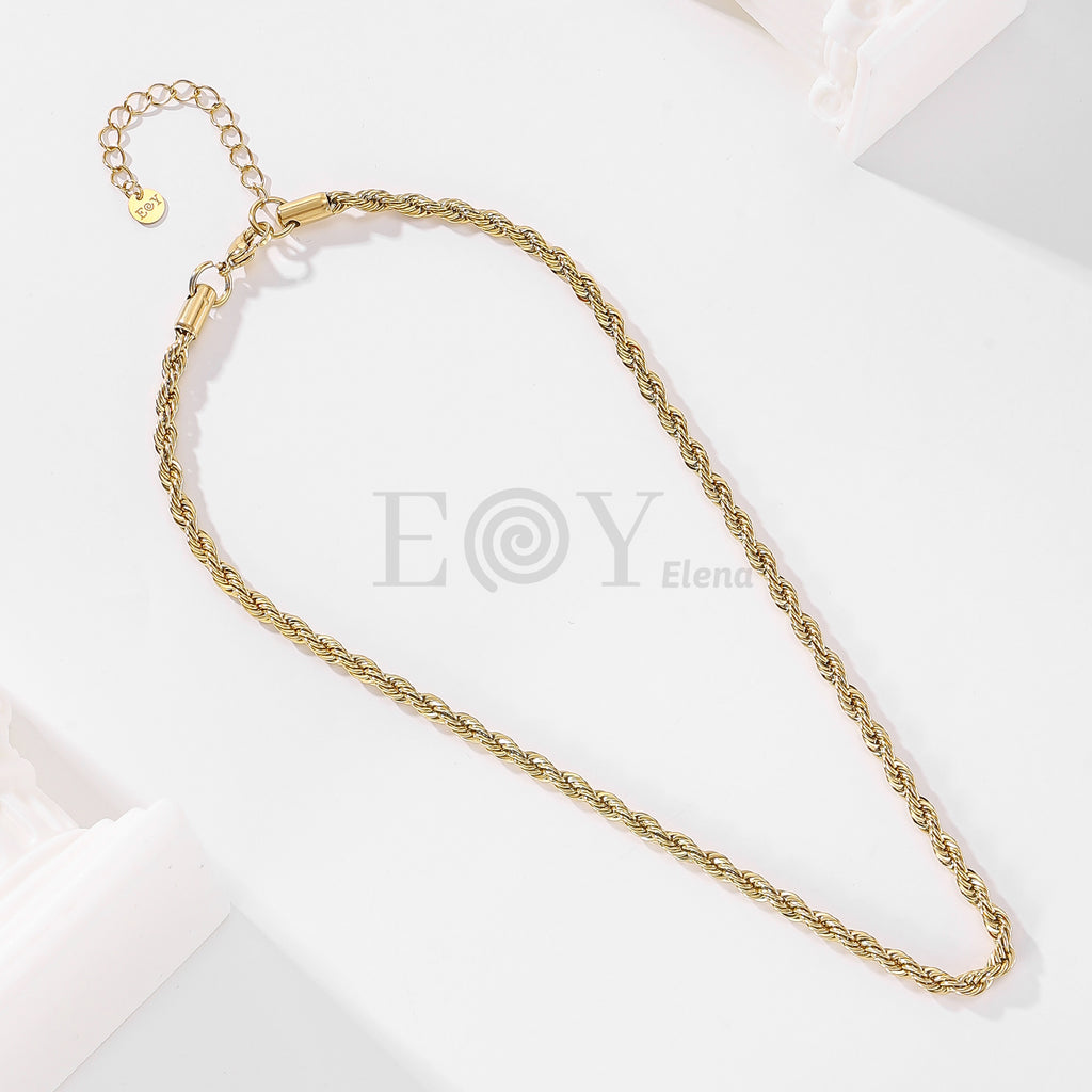 Collar cadena cruzada