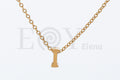 Collar de letra "I"