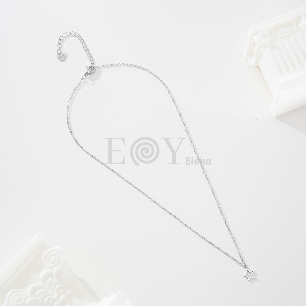 Collar estrella hueca