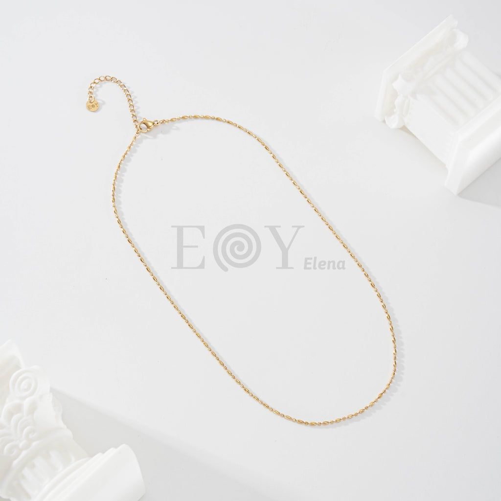 Collar cadena de bolas