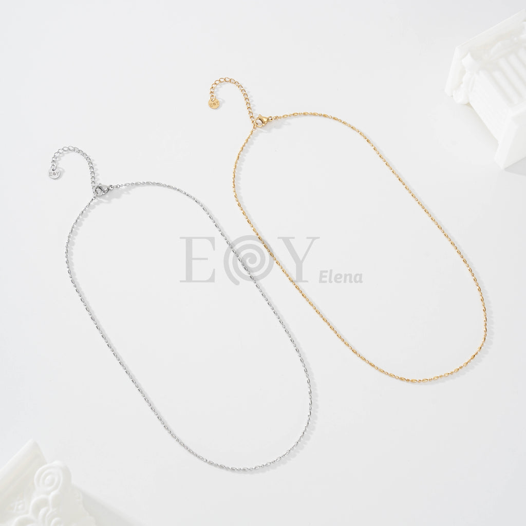 Collar cadena de bolas