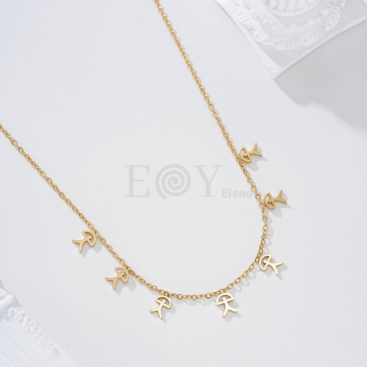 Collar chapitas Indalo acero