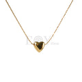 Collar corazón acero
