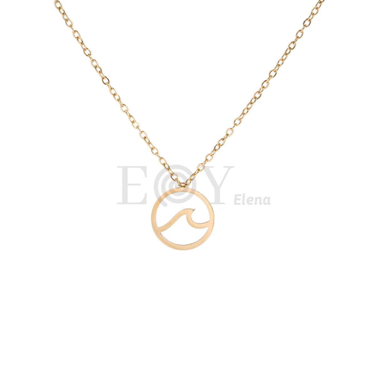 Collar ola acero
