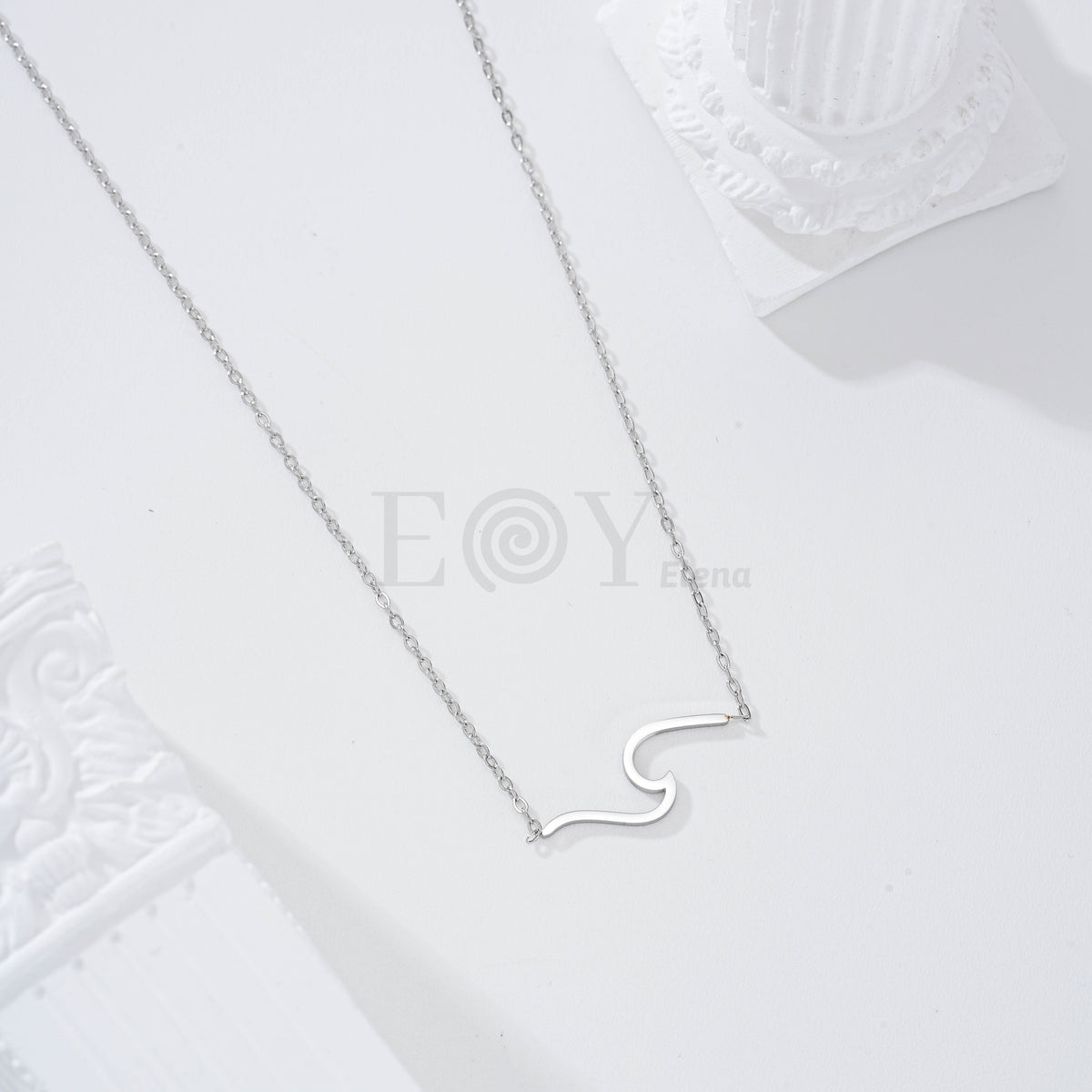 Collar ola acero