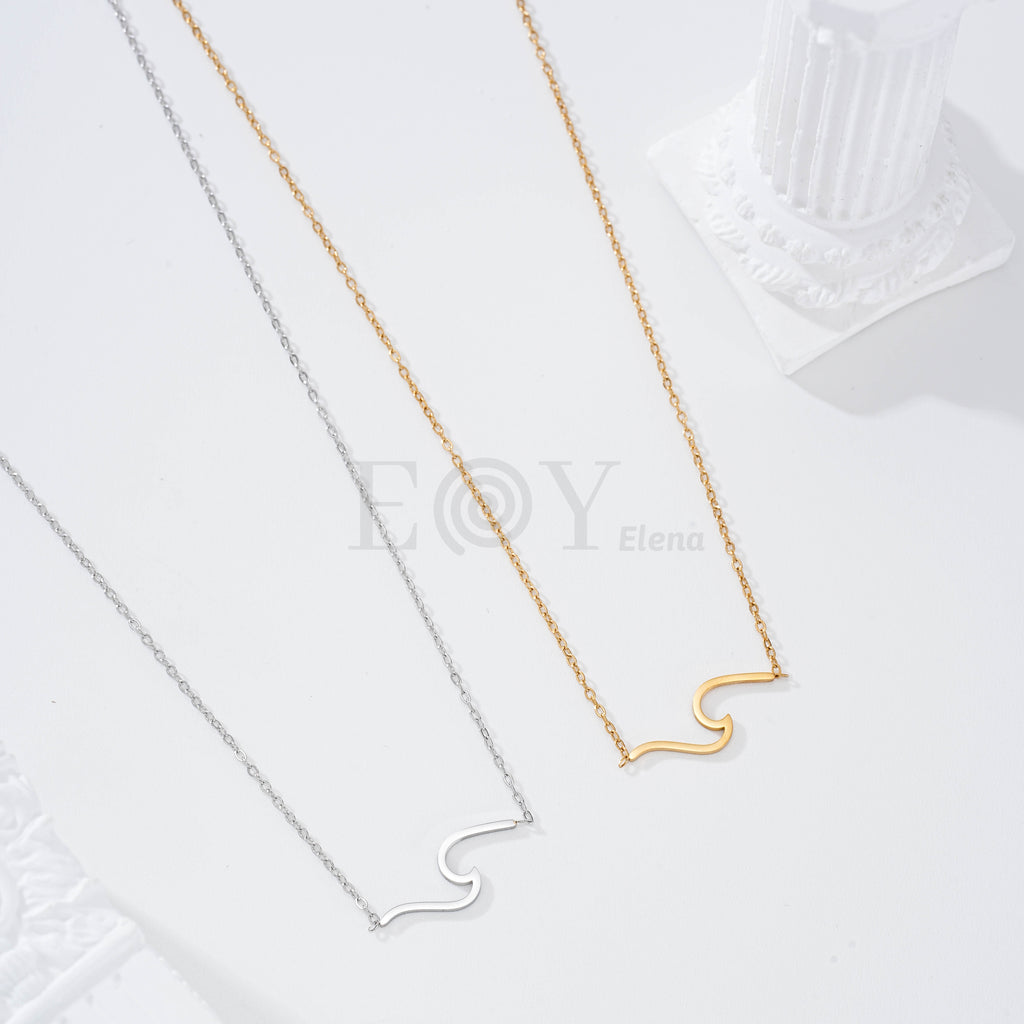 Collar ola acero