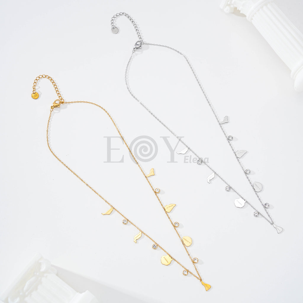 Collar Islas Canarias de Acero Inoxidable