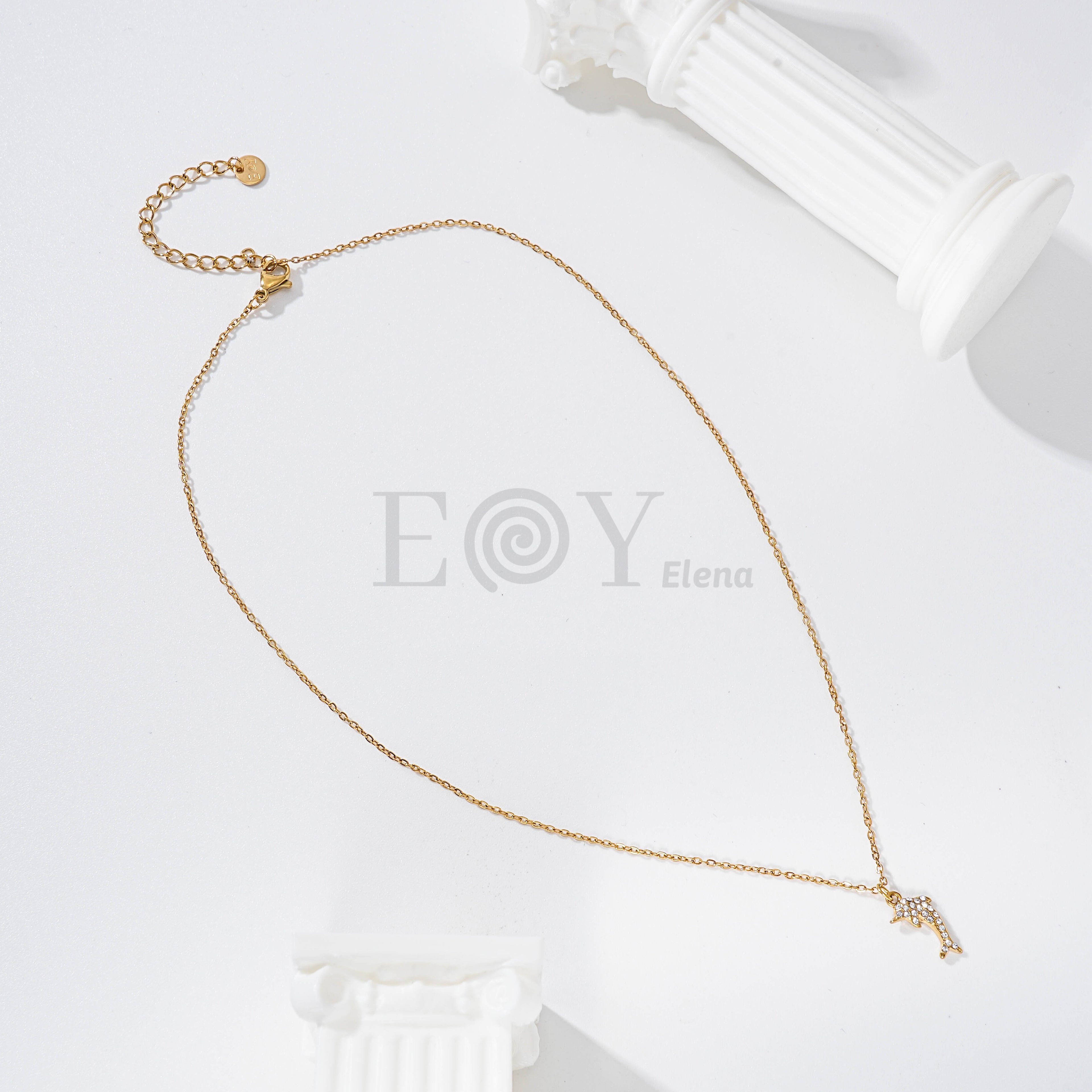 Collar Delfín Brillante