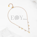 Collar símbolos con circonitas