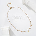 Collar Nudo de Bruja con Circonitas