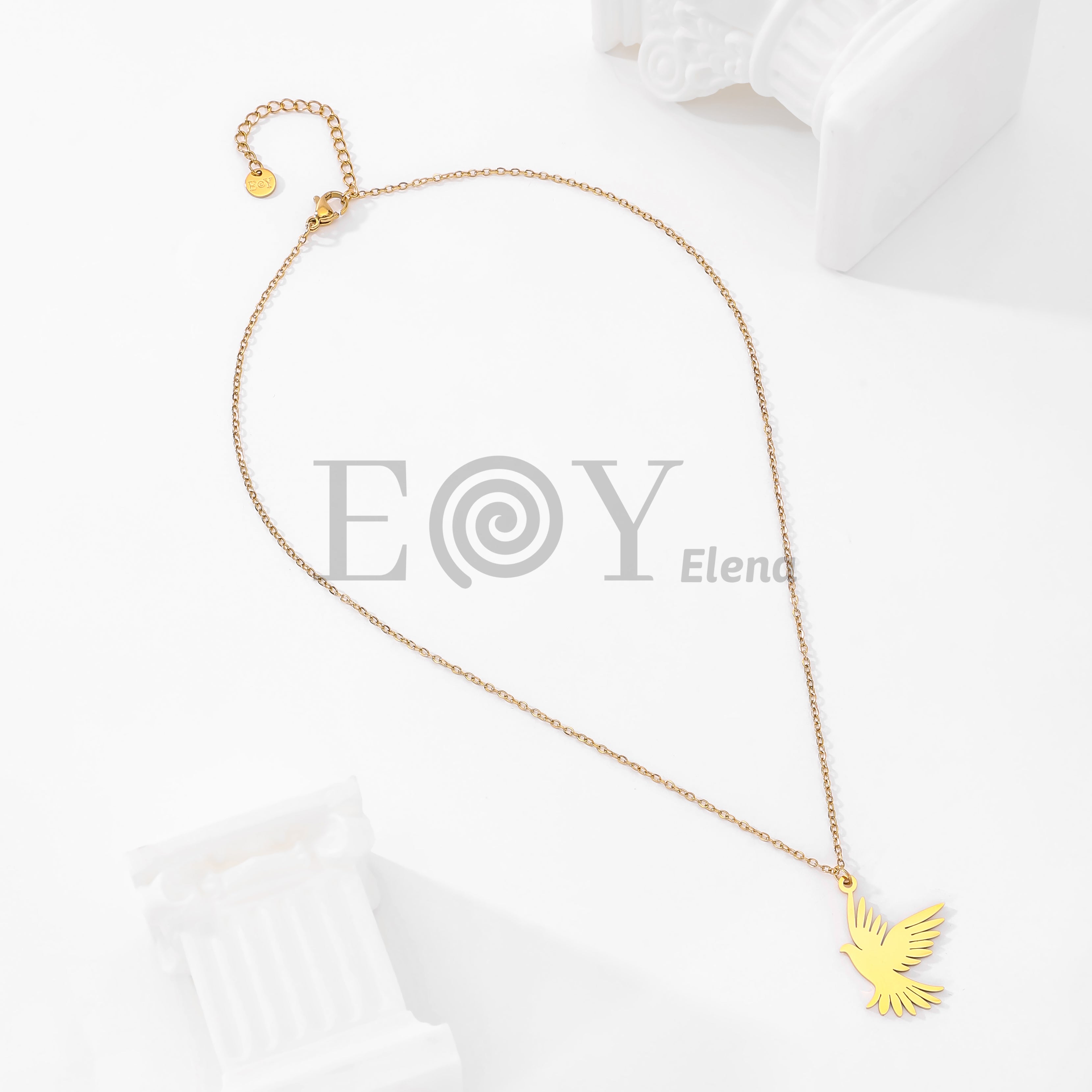 Collar pájaro