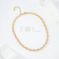 Collar chapas con relieve