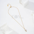 Collar serpiente circonitas