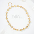 Collar con chapas relieve irregular