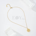 Collar sol con circonitas