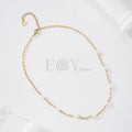 Collar con perlas