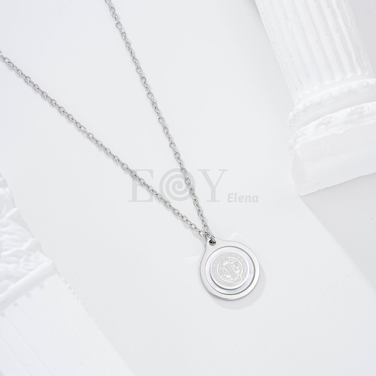 Collar San Benito acero