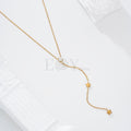 Collar con circonita y estrella