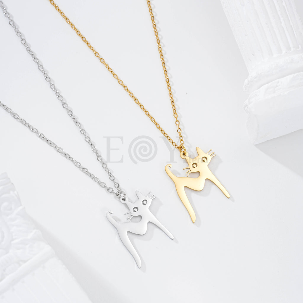 Collar gato perfil acero