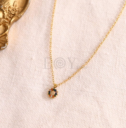 Collar sol circonitas