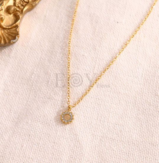 Collar sol circonitas