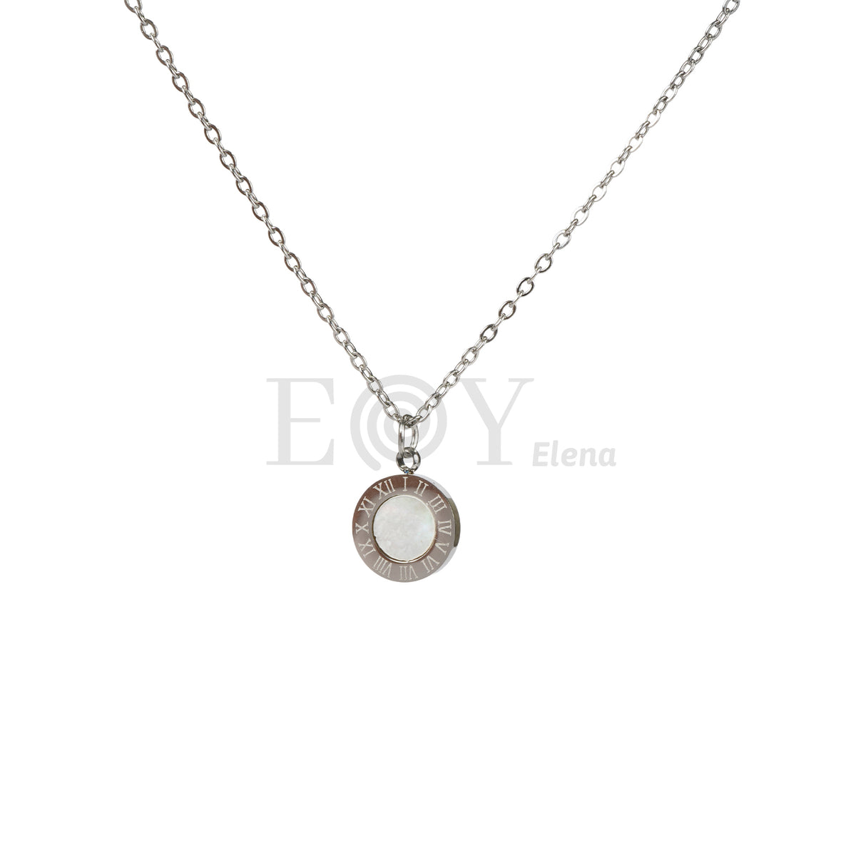 Collar chapa detalle redondo acero