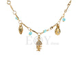 Collar pez espina y charms