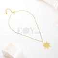 Collar estrella geométrica