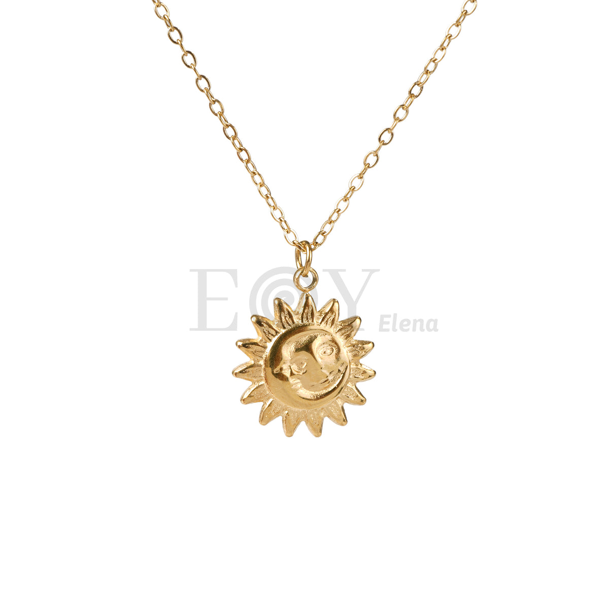 Collar sol acero