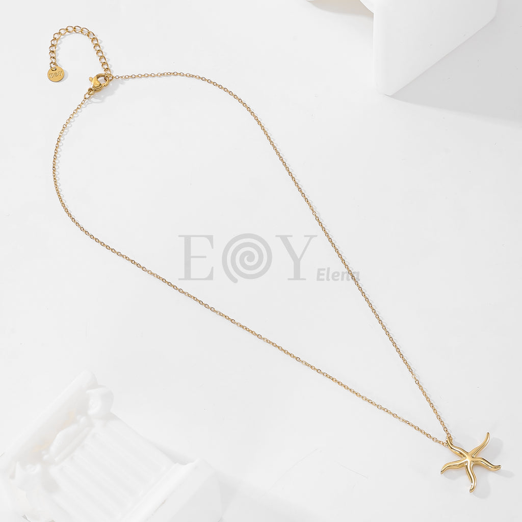 Collar estrella irregular