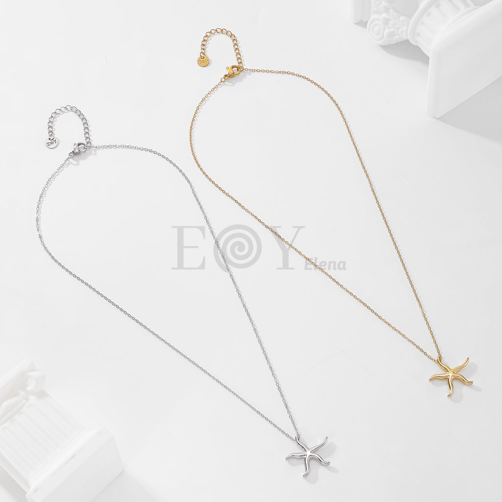 Collar estrella irregular