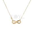 Collar infinito con circonitas