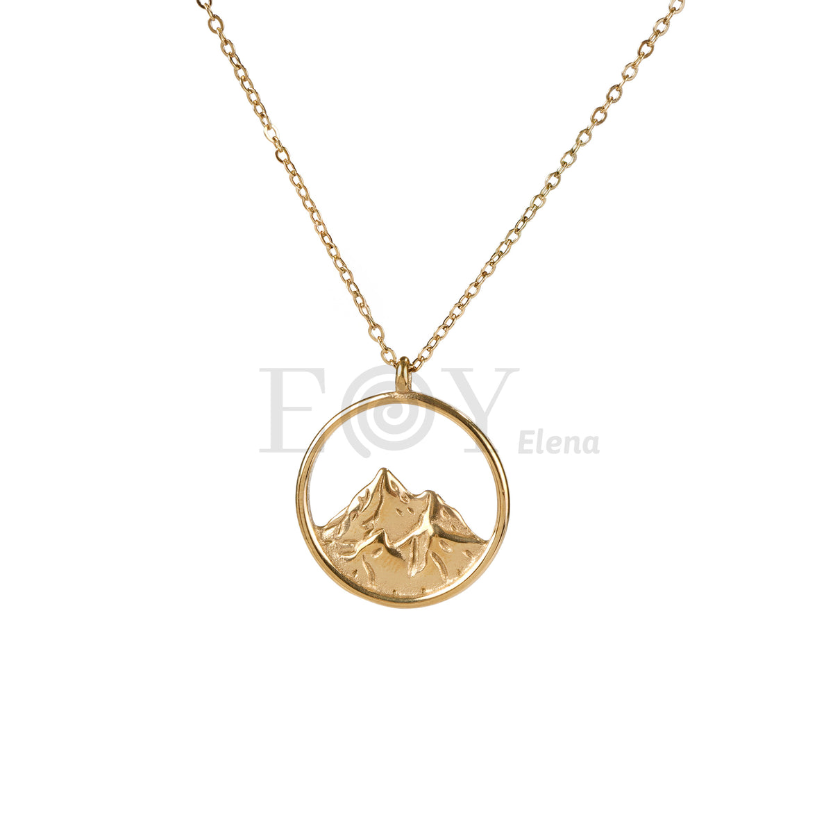 Collar montaña acero