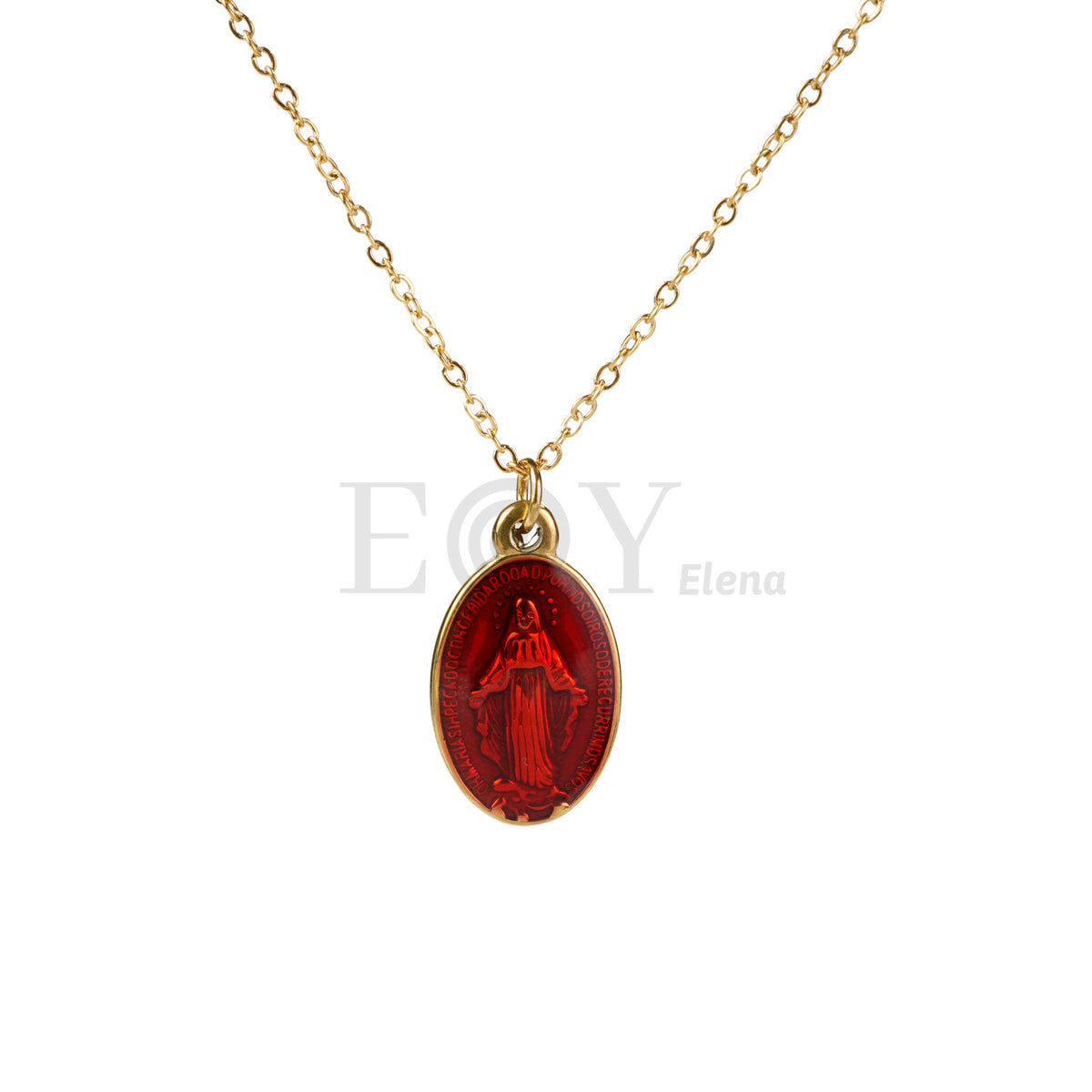 Collar Virgen Milagrosa color