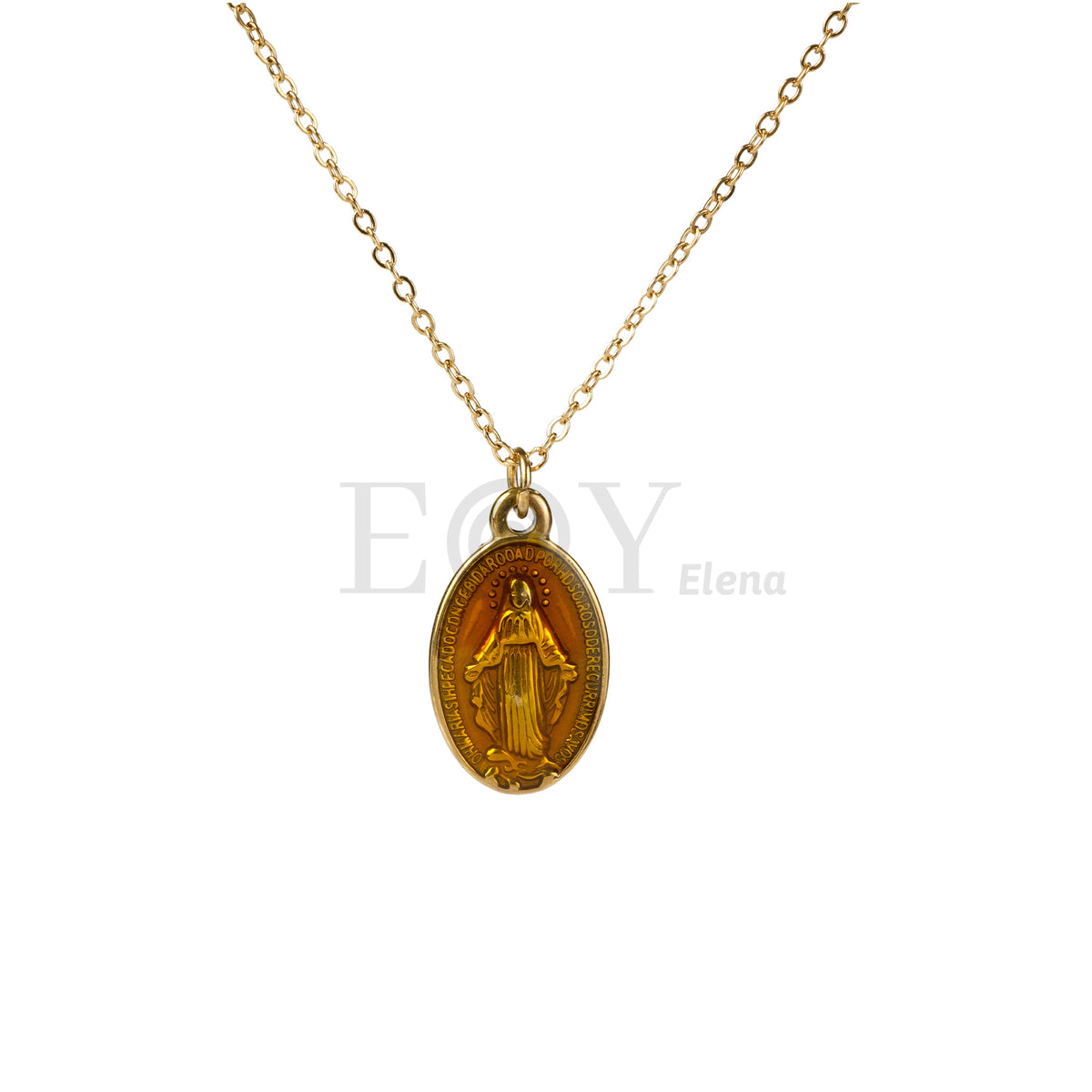 Collar Virgen Milagrosa color