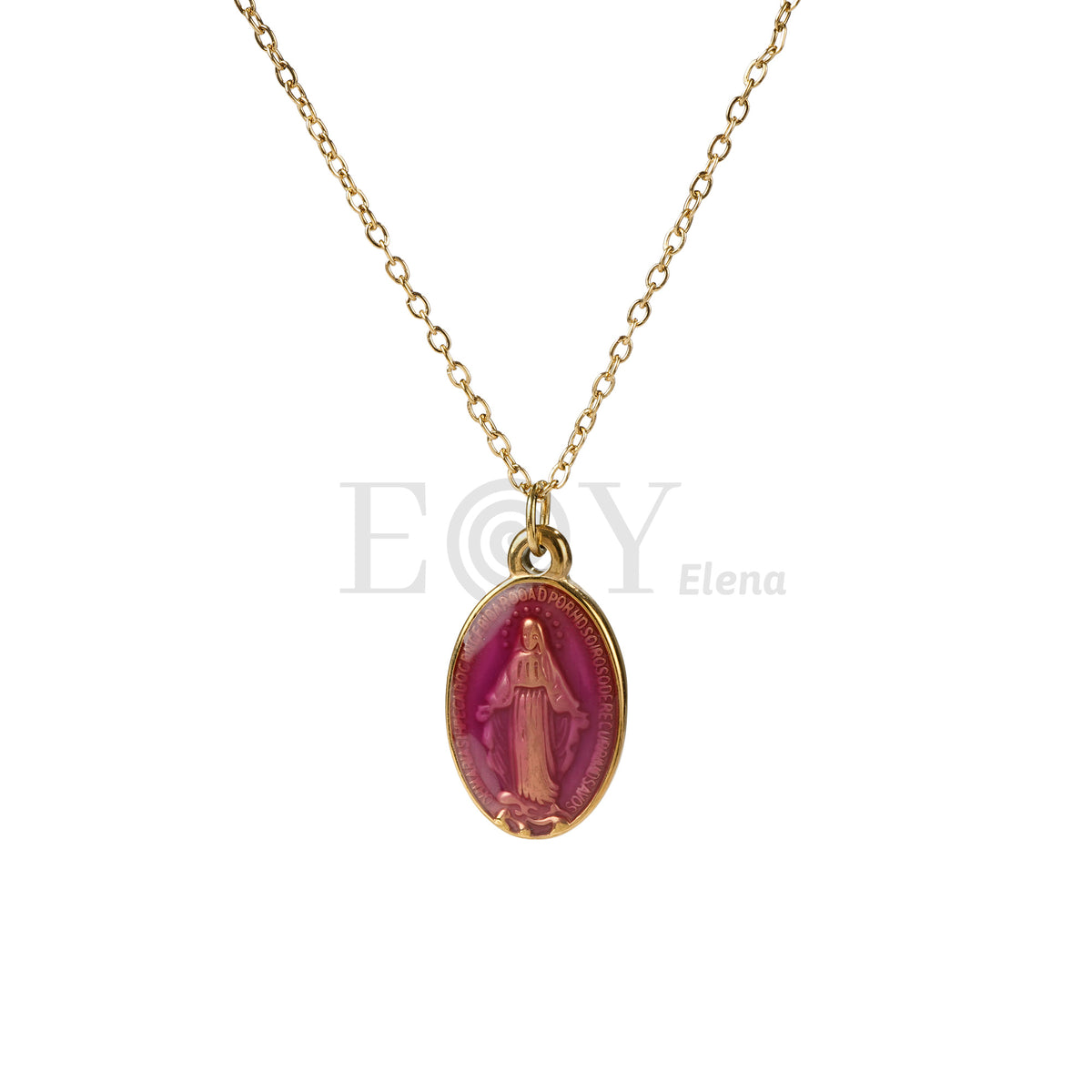 Collar Virgen Milagrosa color