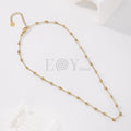 Collar aros cruzados