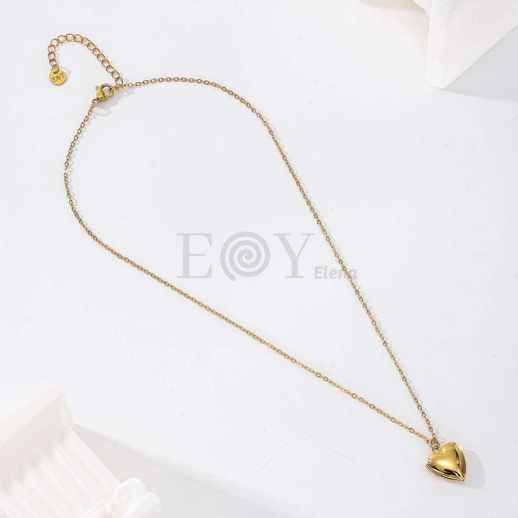 Collar corazón para fotos