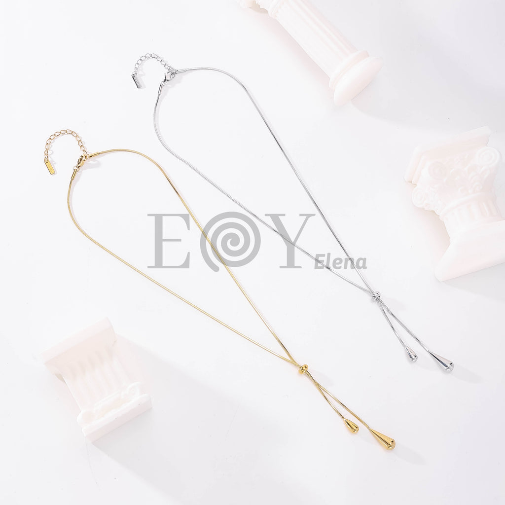 Collar Corbatero Ajustable de Acero Inoxidable