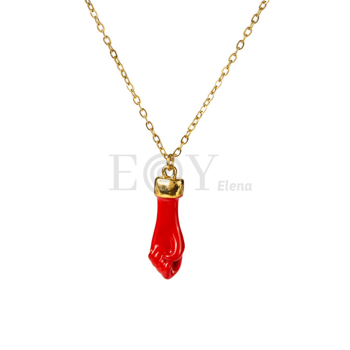 Collar piedra acero