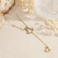 Collar Virgen del Rocío con doble colgante