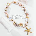 Collar conchas con estrella de mar