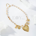 Collar Corazón Sagrado Marino