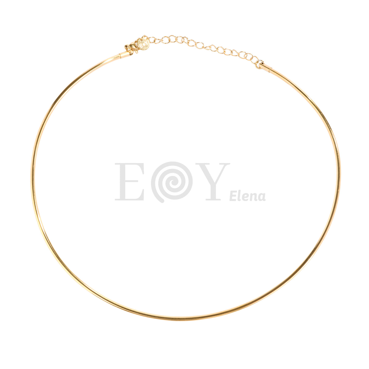 Collar choker simple acero