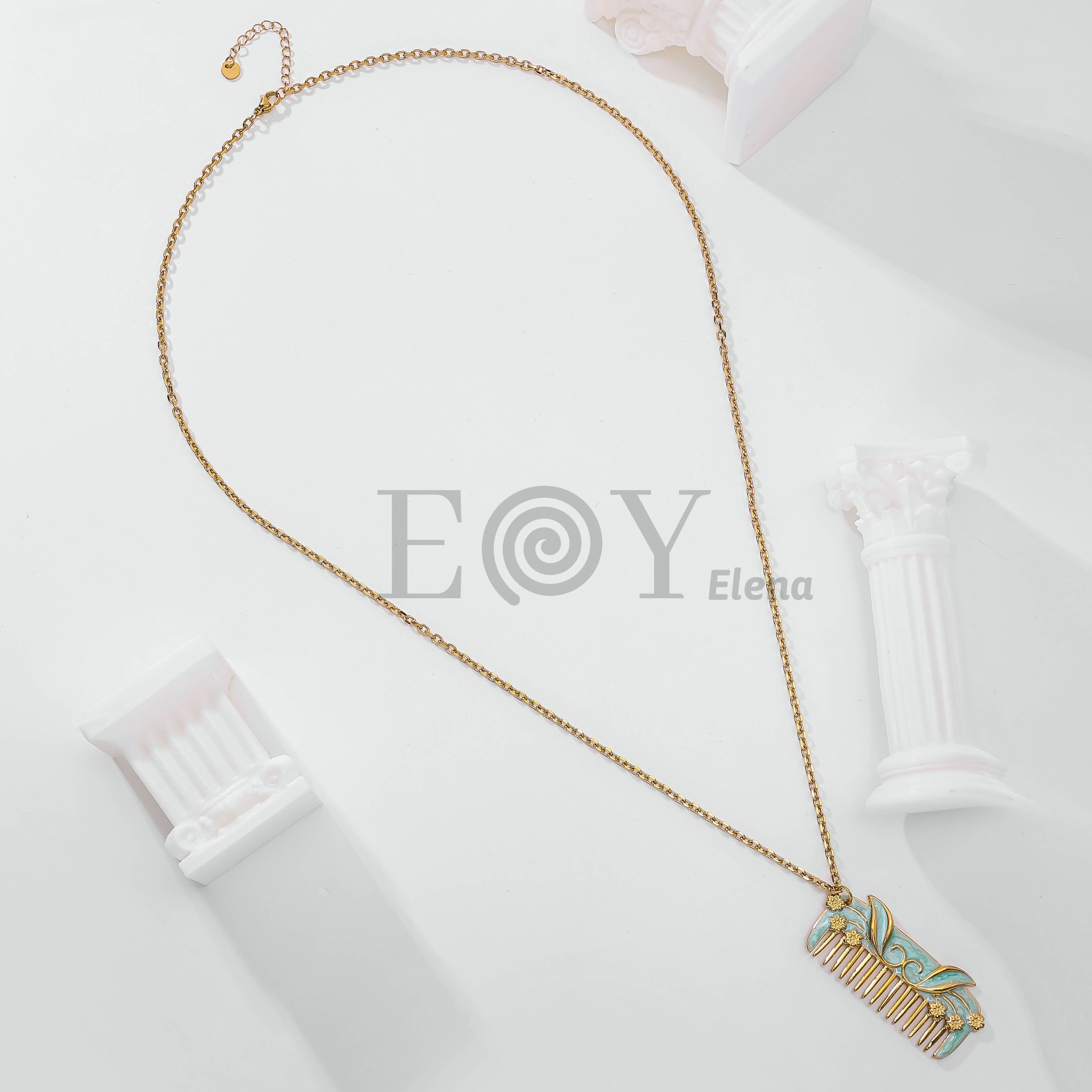 Collar peine colores