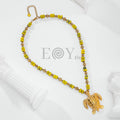 Collar bolas y tortuga