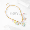 Collar bolas y charms